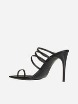 Saint Laurent Free Luz Satin Sandals - Women