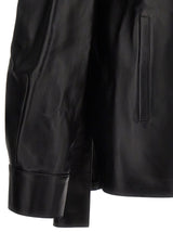 Loewe Logo Leather Jacket - Men