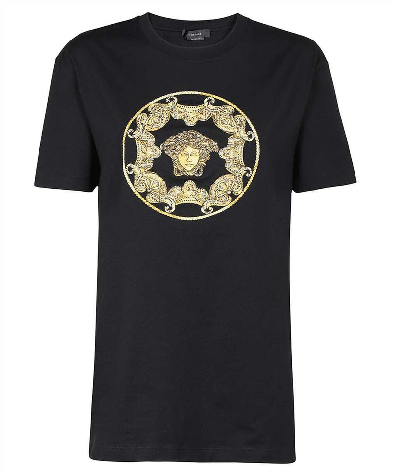 Versace Logo Cotton T-shirt - Men - Piano Luigi