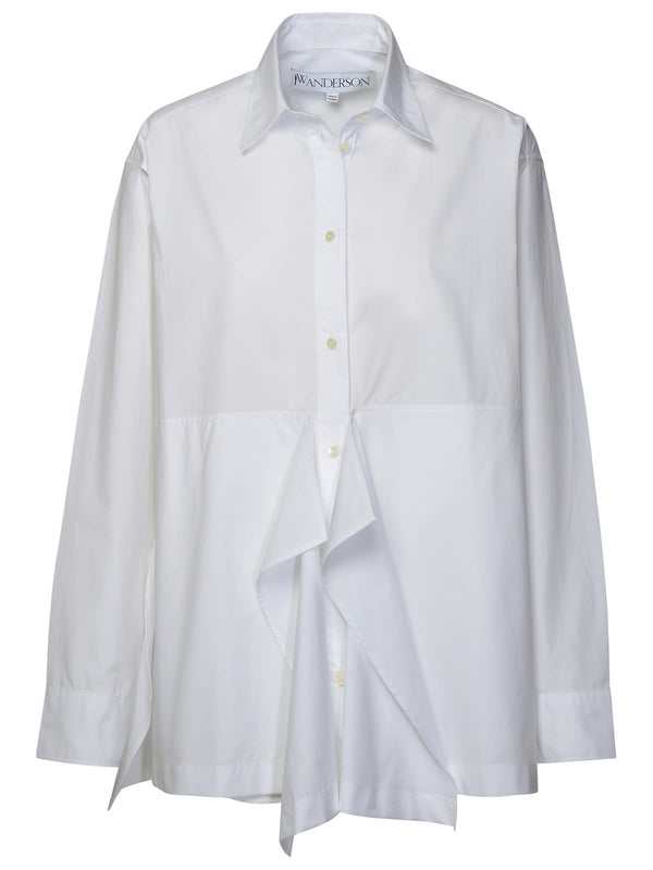 J.W. Anderson peplum White Cotton Shirt - Women