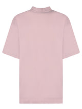 Balenciaga Medium Fit Pink T-shirt - Women