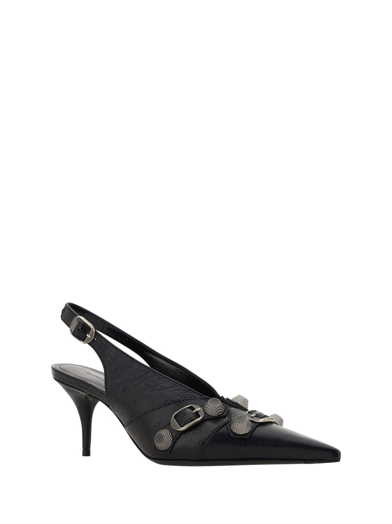 Balenciaga Cagole Slingback Pumps - Women