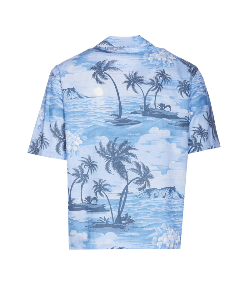 Palm Angels Sunset Bowling Shirt - Men