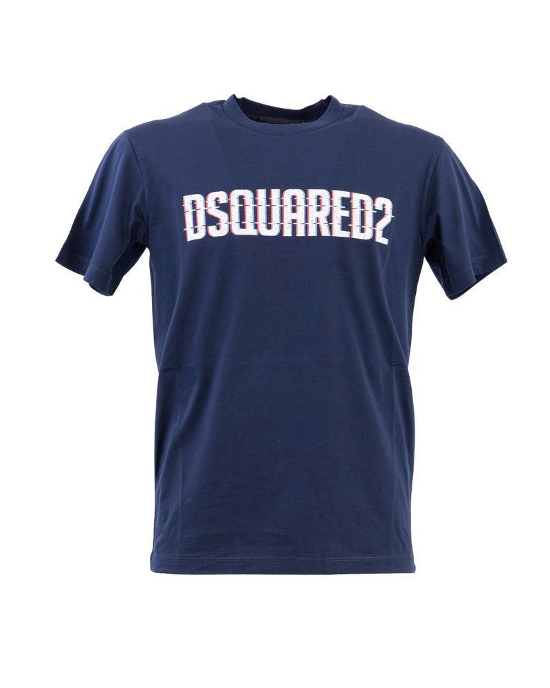 Dsquared2 T-shirts And Polos Blue - Men