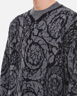 Versace Barocco Knit Sweater - Men - Piano Luigi