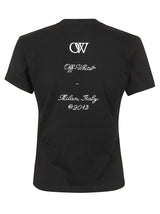 Off-White Ow 23 Embr Fitted Tee - Women