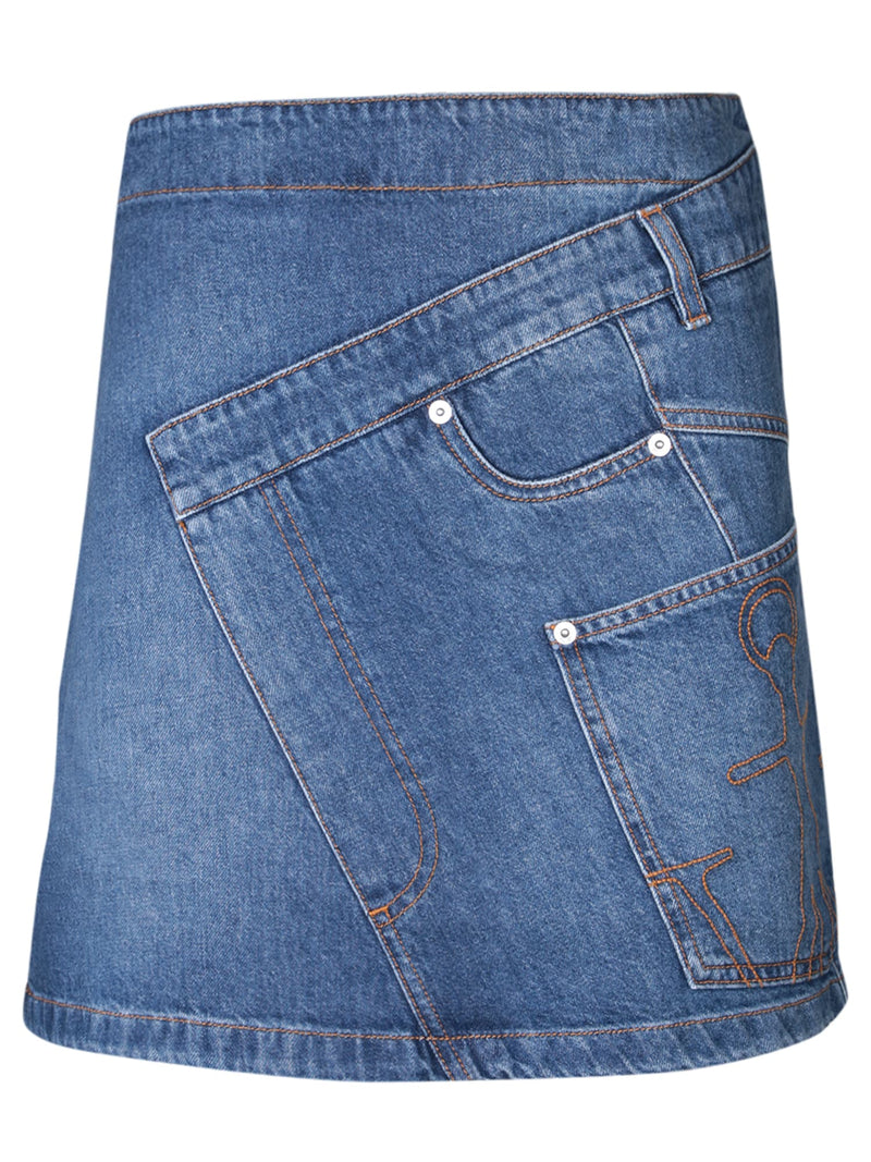 J.W. Anderson Denim Blue Miniskirt - Women