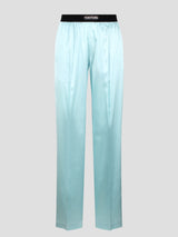 Tom Ford Stretch Silk Satin Pj Pants - Women