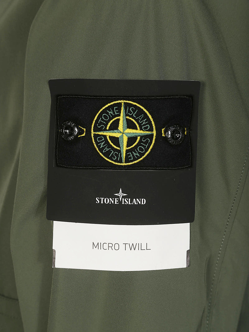 Stone Island Detachable Micro Twill Hood - Men