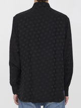 Saint Laurent Polka-dot Silk Shirt - Men