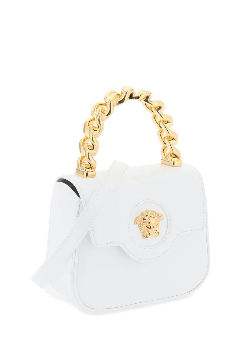 Versace Patent Leather la Medusa Mini Bag - Women