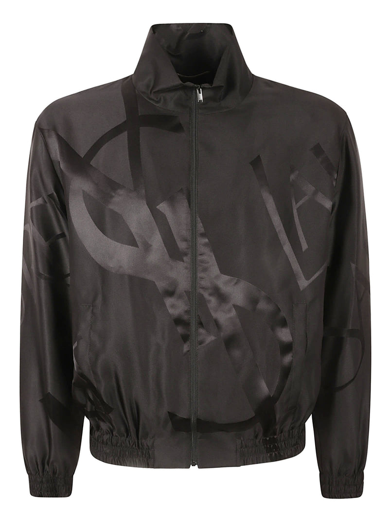 Saint Laurent Logo Print Bomber - Men