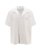 Valentino Logo Plaque Short-sleeved Shirt - Men