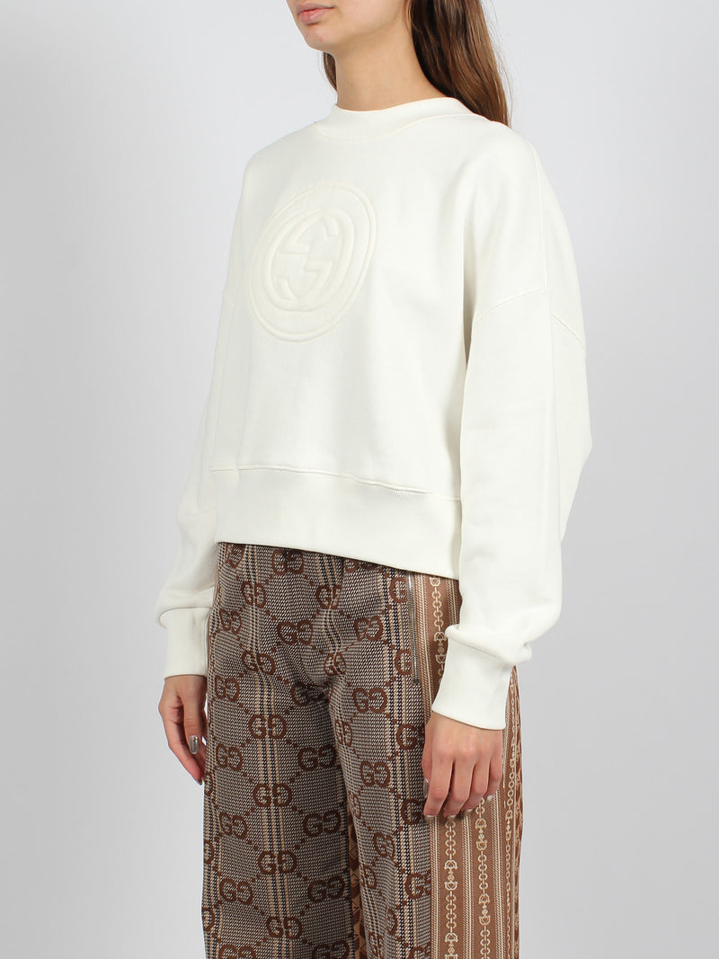 Gucci Interlocking G Jersey Sweatshirt - Women