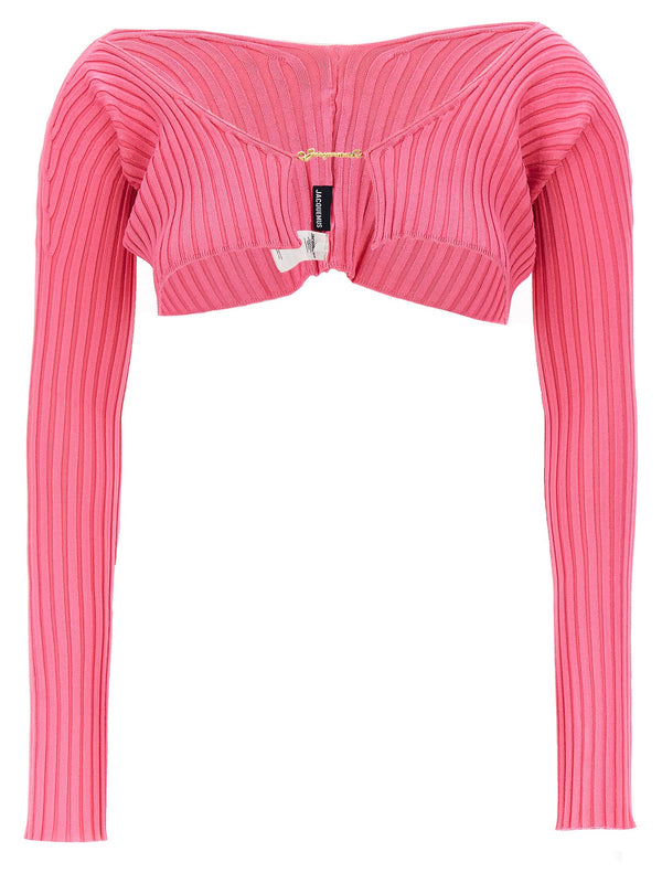 Jacquemus le Maille Pralu Cropped Cardigan - Women