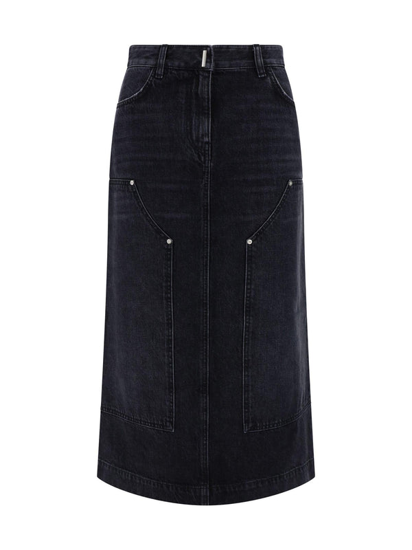 Givenchy Denim Skirt - Women