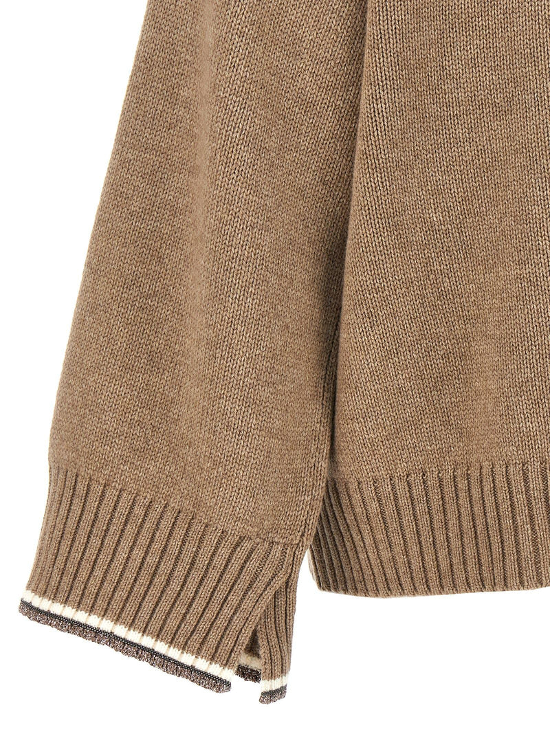 Brunello Cucinelli Monile Profiles Sweater - Women - Piano Luigi