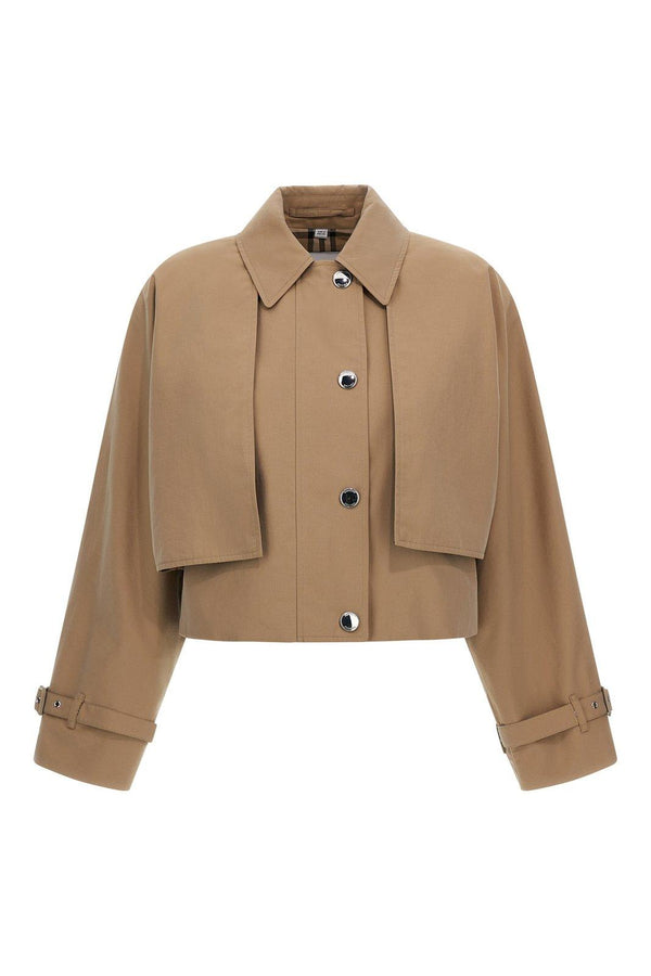 Burberry Pippa Straight Hem Cropped Jacket - Women