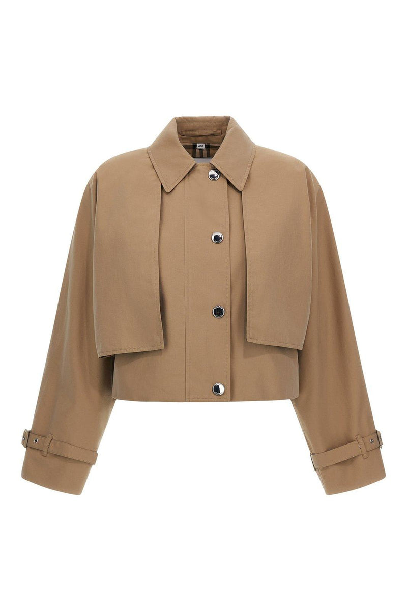 Burberry Pippa Straight Hem Cropped Jacket - Women