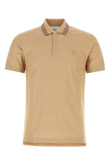 Burberry Camel Piquet Polo Shirt - Men