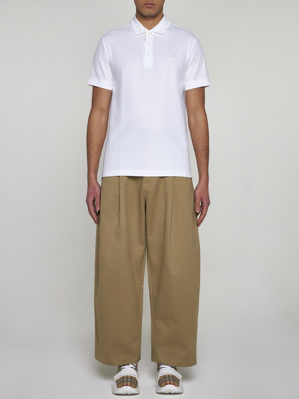 Burberry Eddie Cotton Polo Shirt - Men