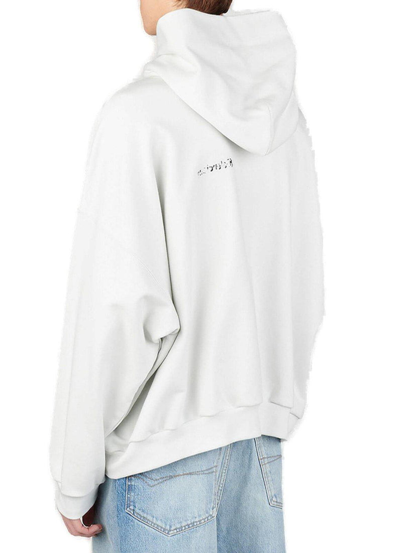 Balenciaga Logo Embroidered Hoodie - Women