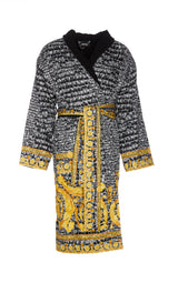 Versace Baroccodile Printed Bathrobe - Men