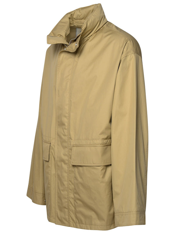 Burberry Beige Cotton Parka - Men