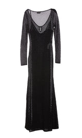 Tom Ford Openwork Lurex Maxi Dress - Women