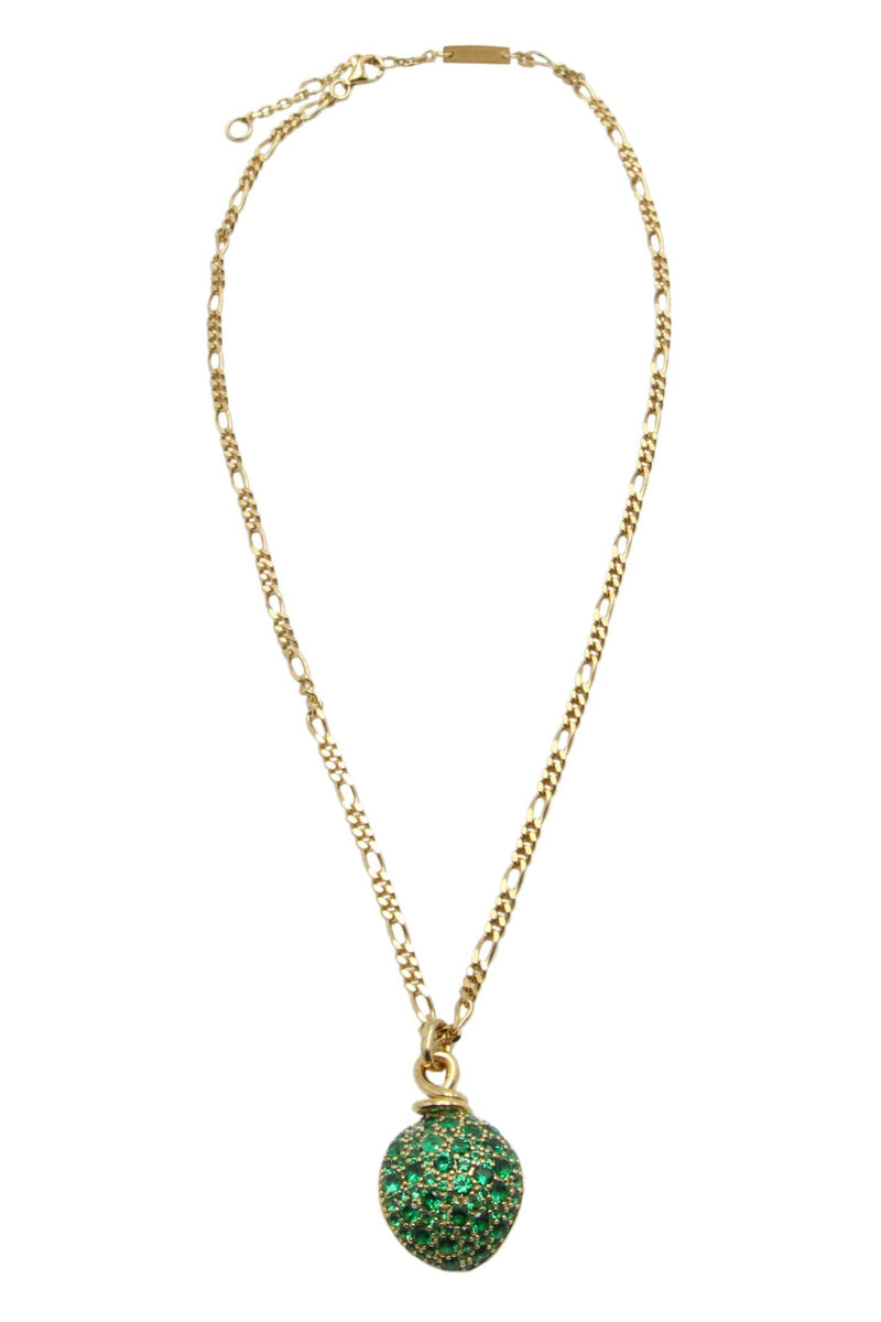 Bottega Veneta Crystal Pendant Necklace - Women - Piano Luigi