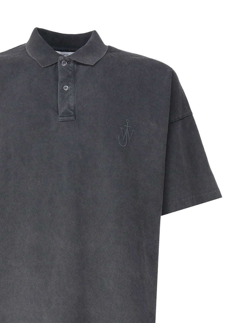 J.W. Anderson Polo Shirt With Embroidered Logo - Men