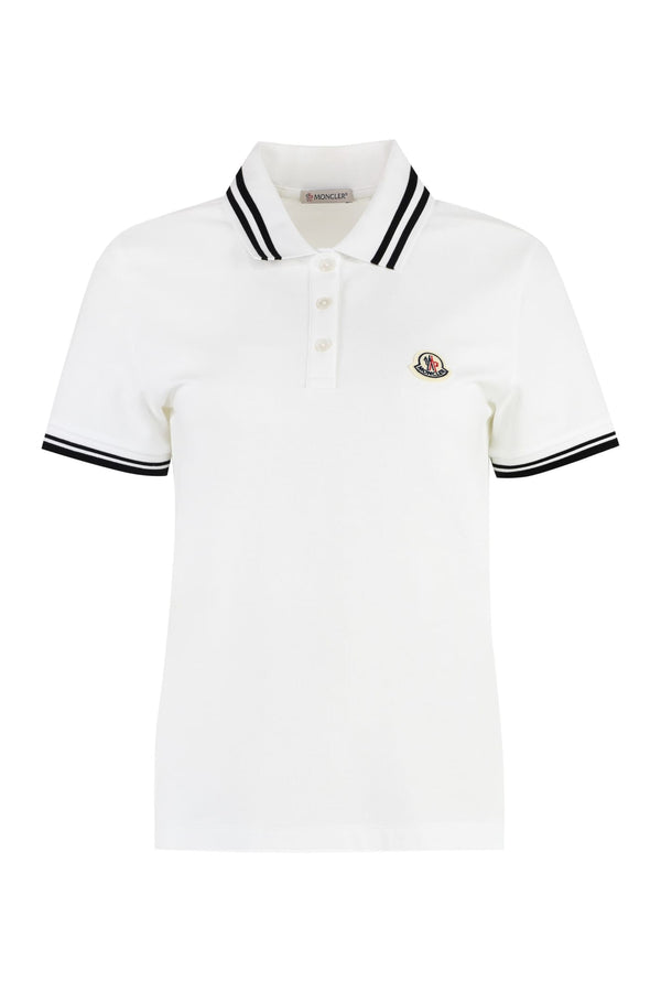 Moncler Cotton-piqué Polo Shirt - Women