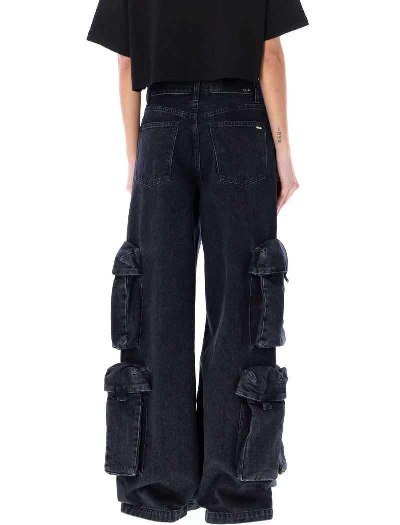 AMIRI Baggy Cargo Jeans - Women