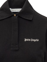 Palm Angels Polo Shirt With Logo - Women