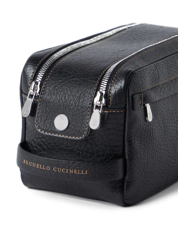 Brunello Cucinelli Leather Beauty Case - Men