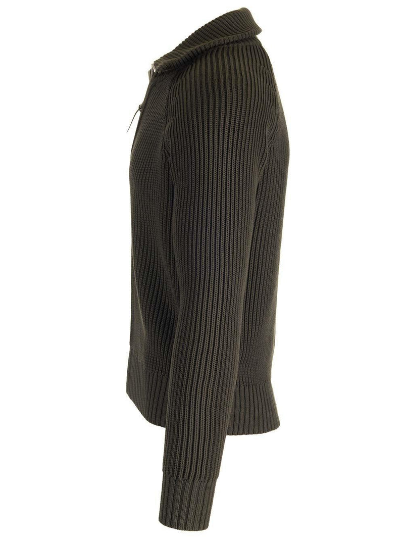 Tom Ford Zipped Ribbed-knit Cardigan - Men - Piano Luigi