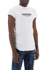 Dsquared2 Choke Fit Ribbed T-shirt - Men