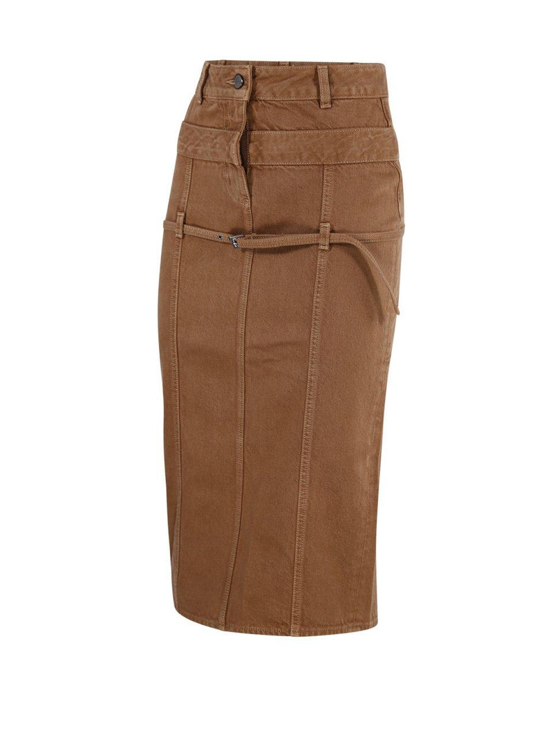 Jacquemus Denim Back-slit Skirt - Women