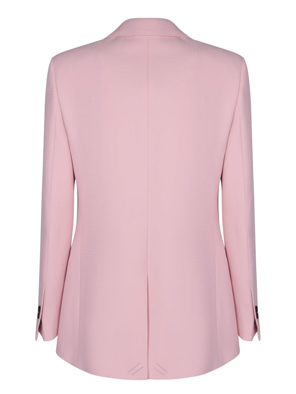 Burberry Single-breasted Pink Jacket - Women