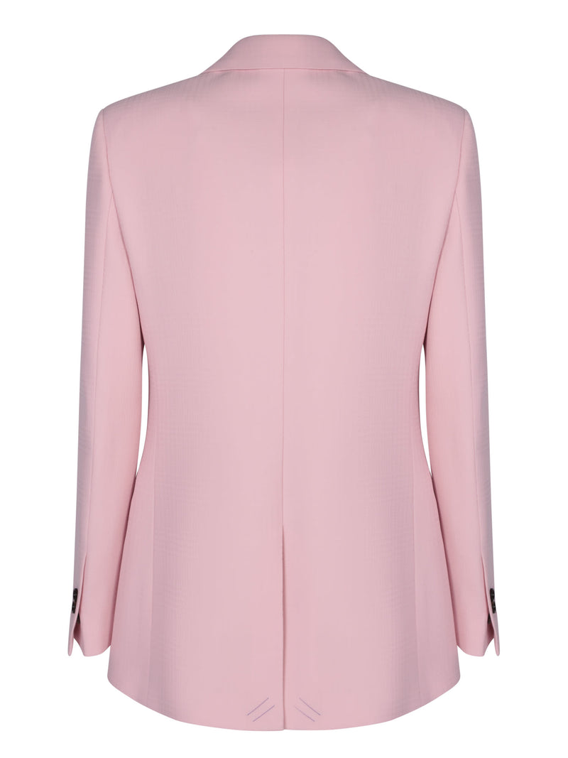 Burberry Single-breasted Pink Jacket - Women