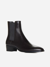 Saint Laurent Wyatt Leather Chelsea Boots - Men