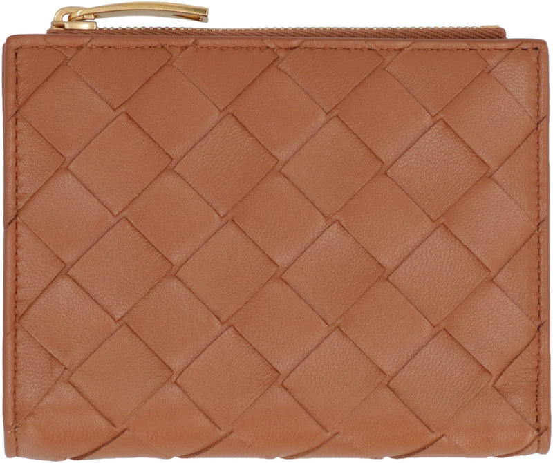 Bottega Veneta Intrecciato Bi-fold Wallet - Women