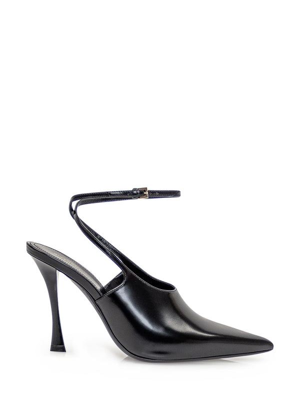 Givenchy Show Leather Pointy-toe Slingback - Women