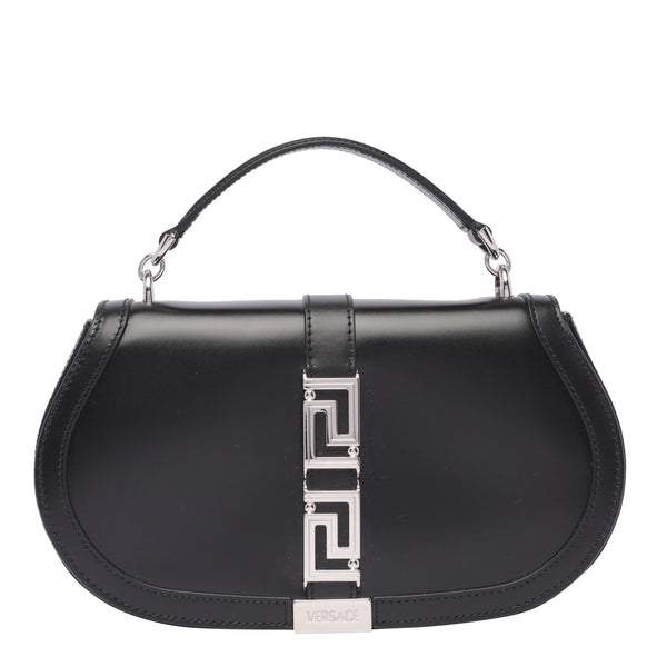 Versace Greca Goddess Leather Crossbody Bag - Women