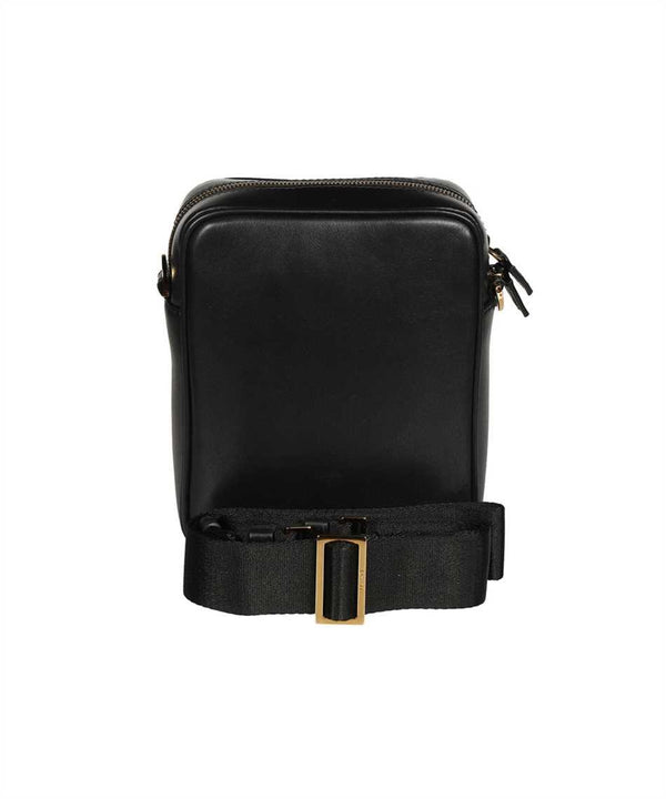 Versace Leather Messenger Bag - Men - Piano Luigi