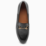 Gucci Womens Black Jordaan Loafers - Women