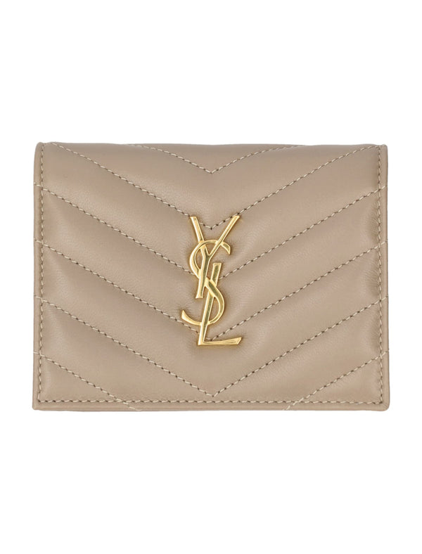 Saint Laurent Cassandre Flap Card Case - Women