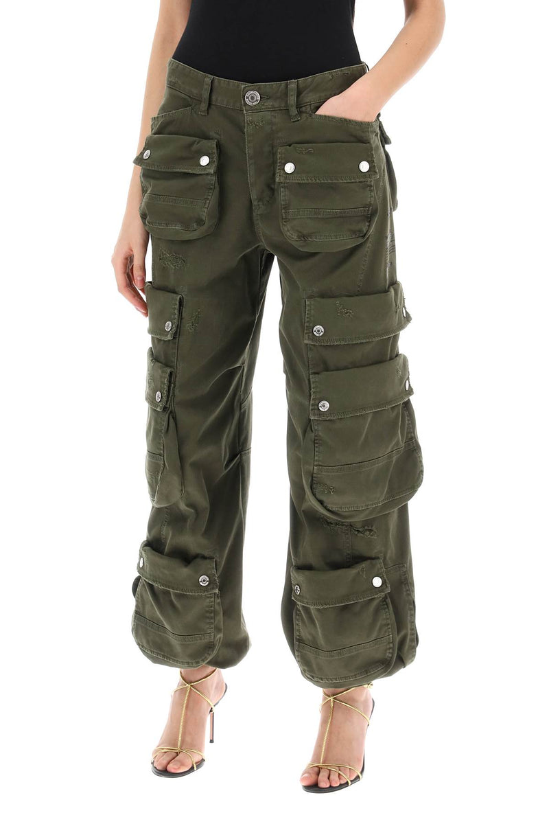 Dsquared2 Wide Leg Cargo Pants - Women