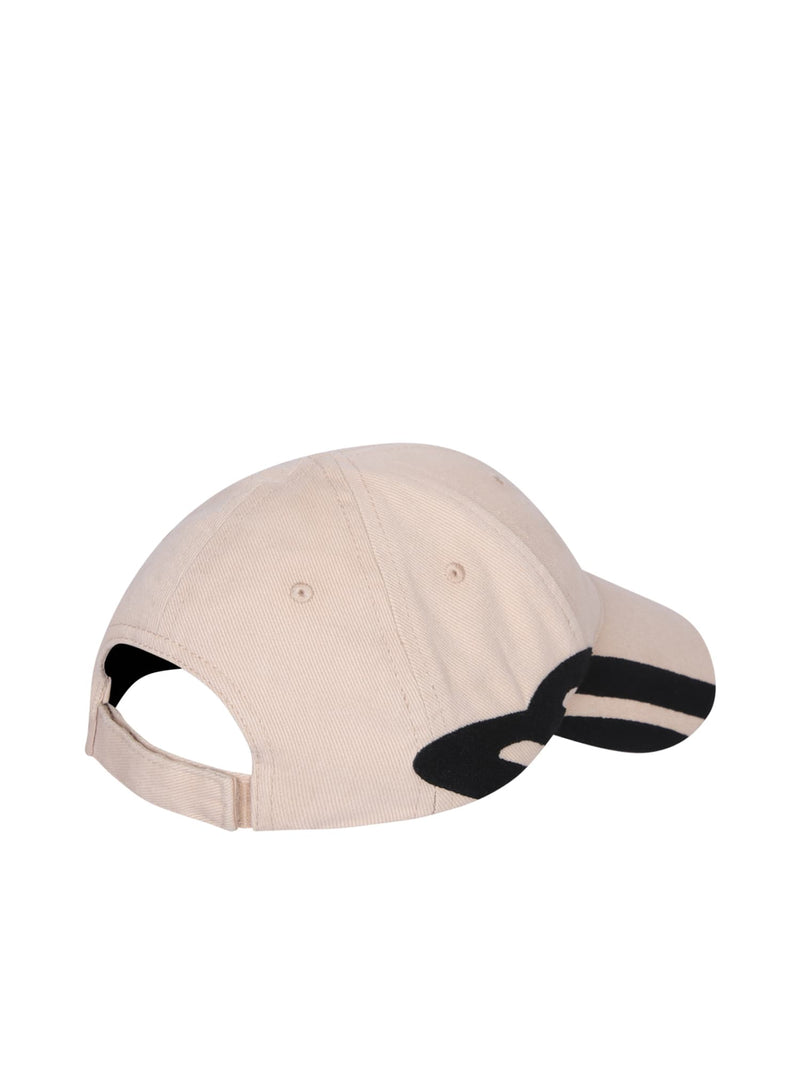 Balenciaga 3b White/black Baseball Cap - Women