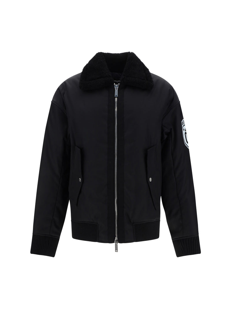 Dsquared2 Black Cyprus Bomber Jacket - Men